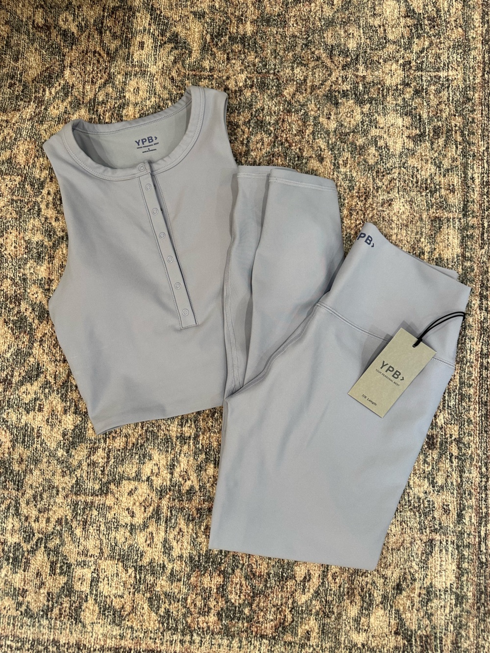YPB ABERCROMBIE Periwinkle Active matching Set